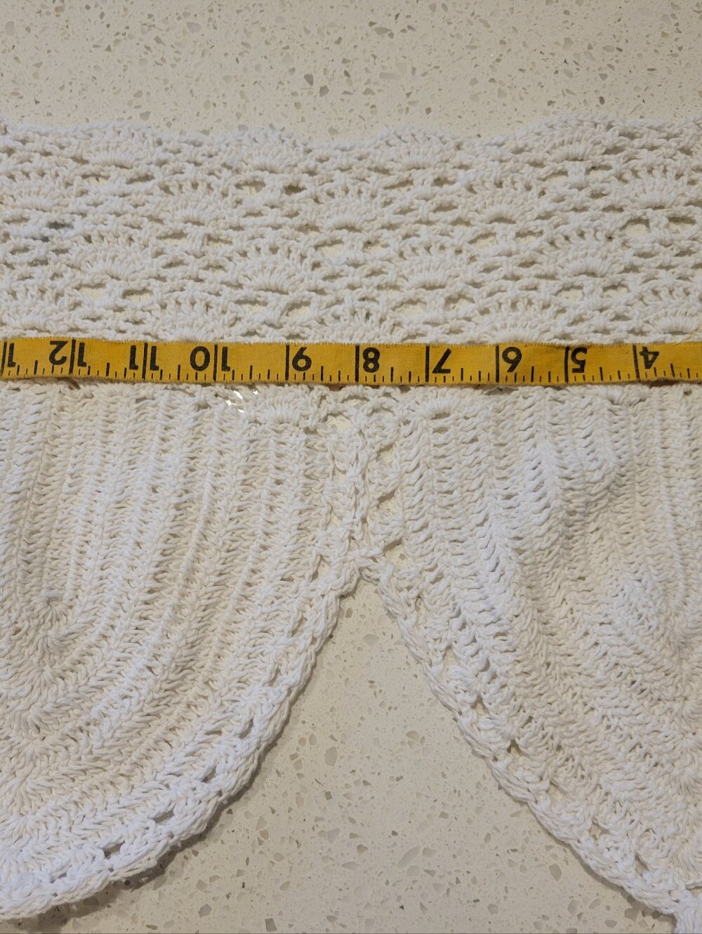 White Crochet Crop Cami Top - Women - Picture 9 of 9